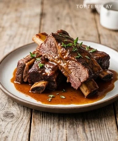 Travers de Bœuf Glacés à la Mijoteuse (4 Ingrédients)