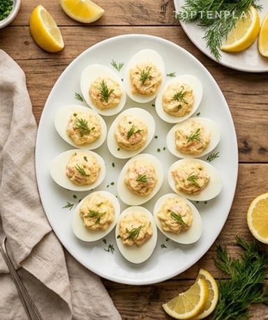 Œufs Mimosa au Saumon Fumé : l'Entrée Chic Prête en 30 Minutes