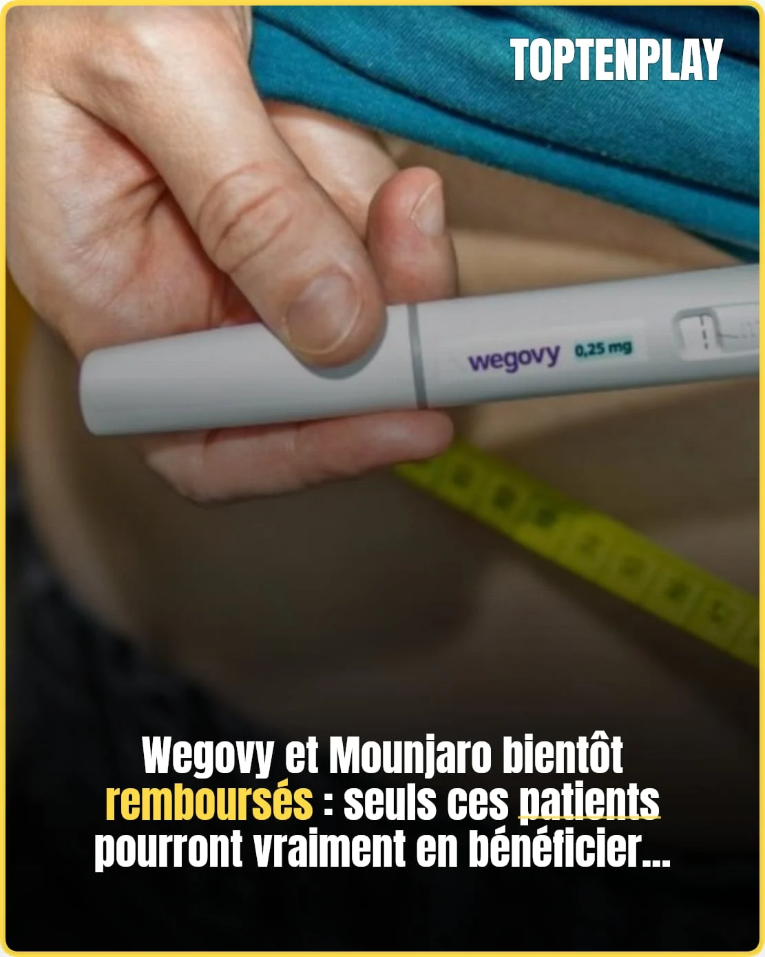 Wegovy et Mounjaro remboursés : qui y aura droit ?