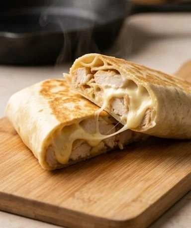 wraps-poulet-fondant-au-fromage-et-ail cover
