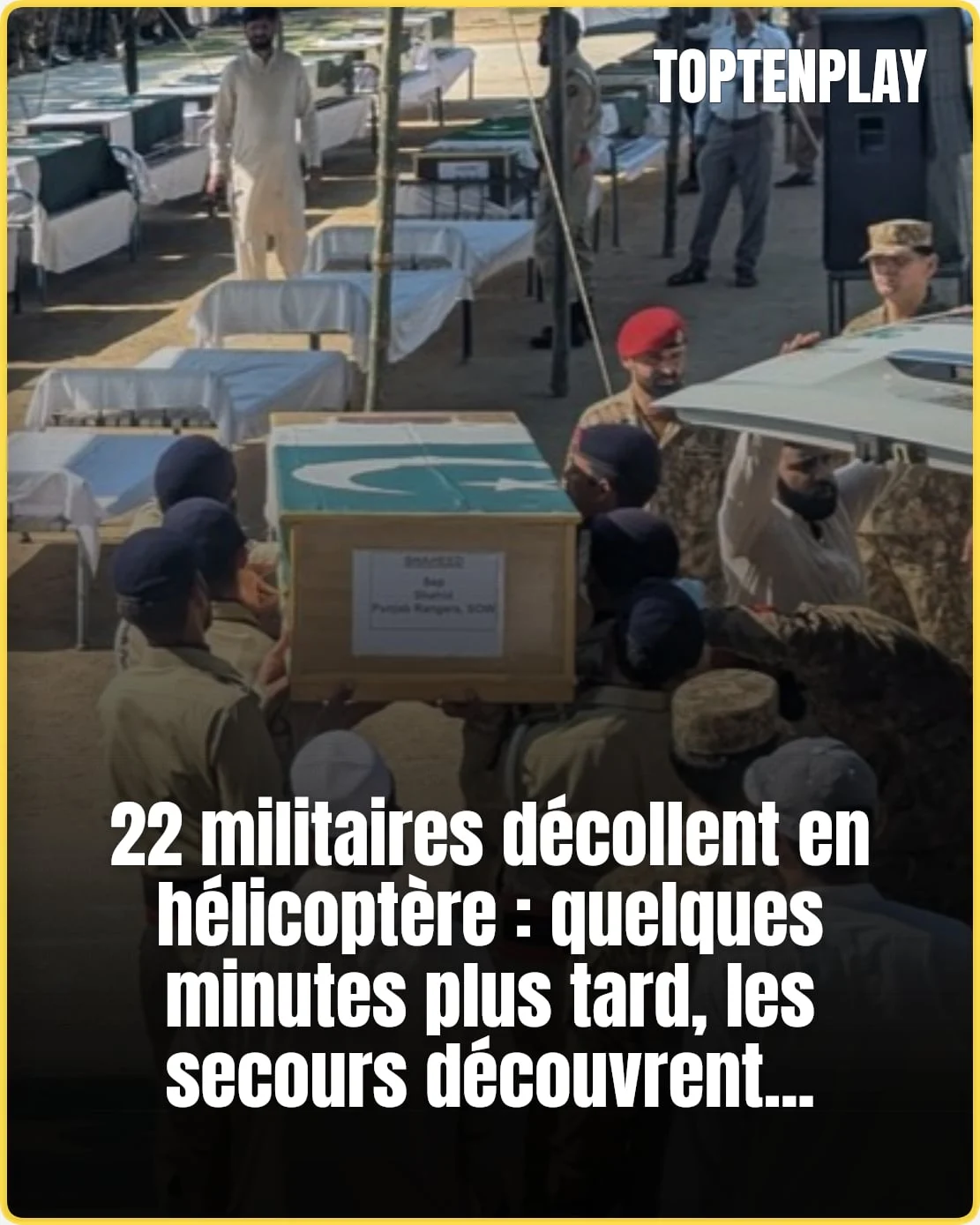 22 soldats tués dans le crash d’un Mi-17 au Cachemire