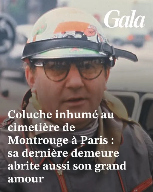 40 ans après sa mort, Coluche repose avec Véronique au cimetière de Montrouge
