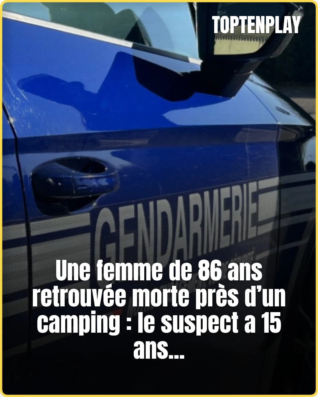 À 15 ans, il avoue le meurtre d’une femme de 86 ans