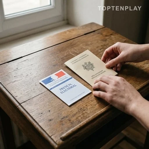 Carte électorale remise lors d’une cérémonie citoyenne