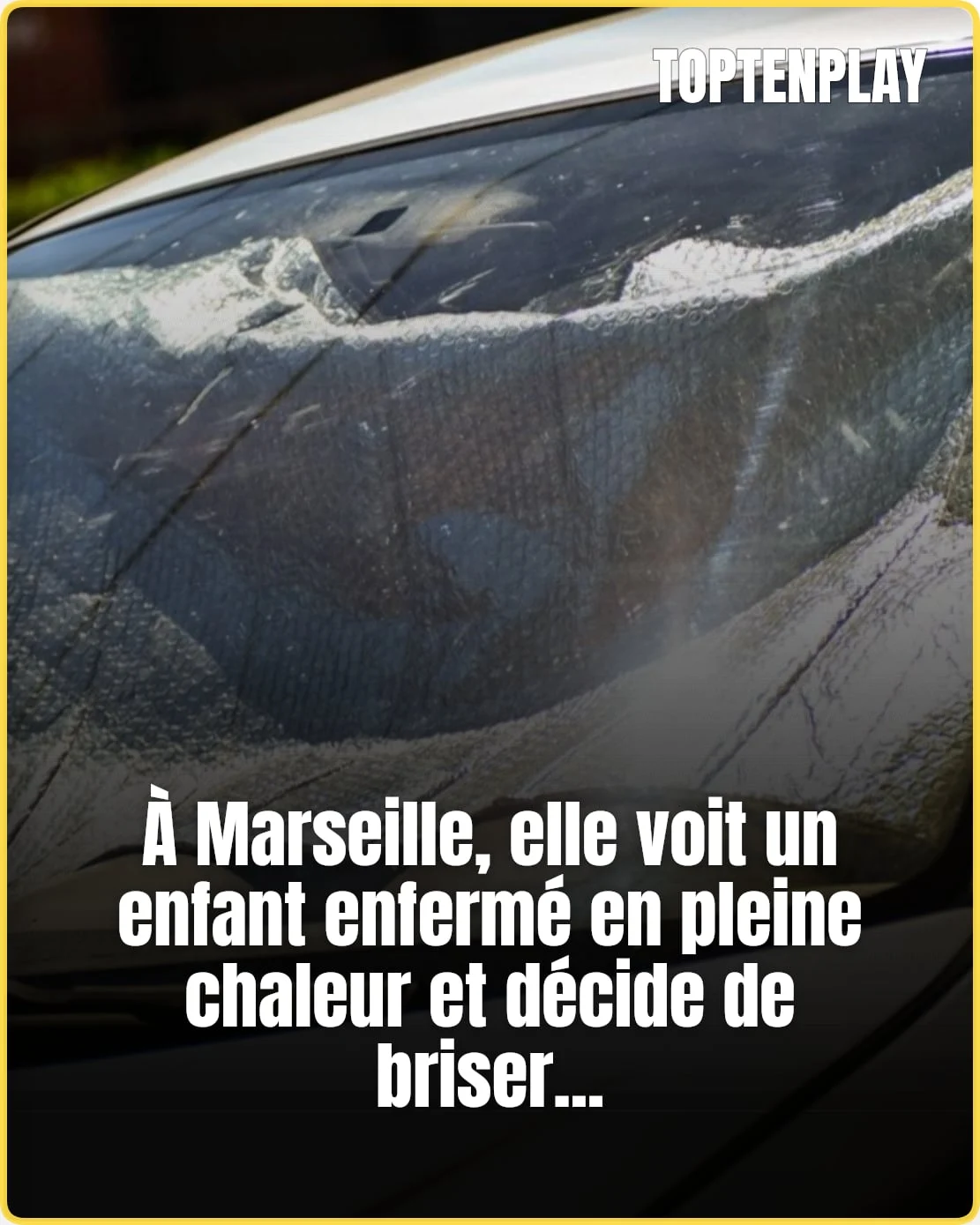 À Marseille, elle brise une vitre pour un enfant enfermé