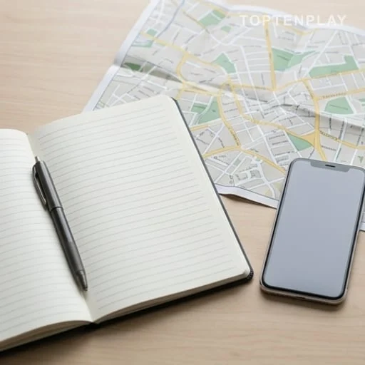 Carnet de journaliste avec informations à vérifier