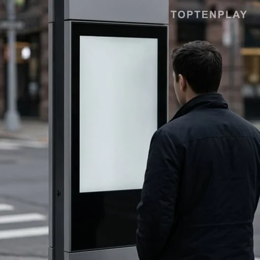 Personne consultant un téléphone pour un appel à témoins