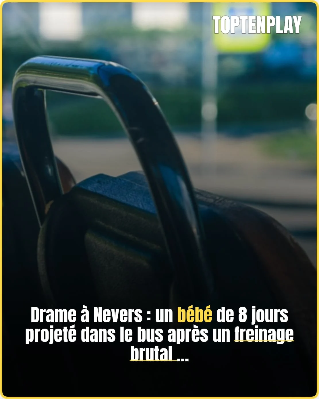 À Nevers, un bébé de huit jours grièvement blessé dans un bus