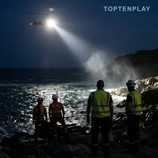 Secours en mer lors d’une opération de recherche