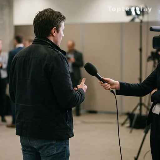 Témoin anonyme de dos face à un journaliste, témoignage sur Patrick Bruel