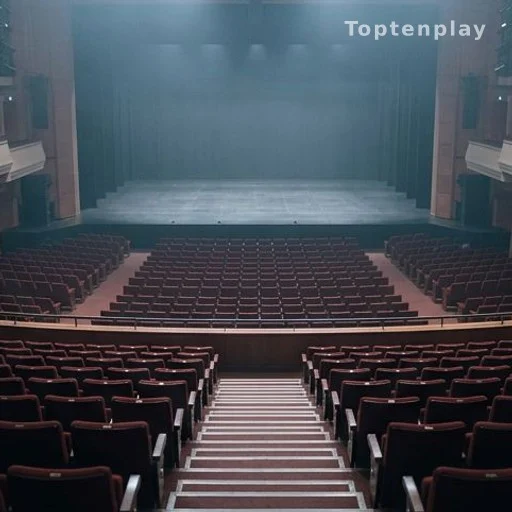 Salle de concert vide après annulation de dates de Patrick Bruel