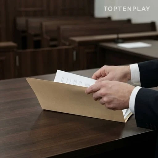 Avocat préparant un dossier de défense