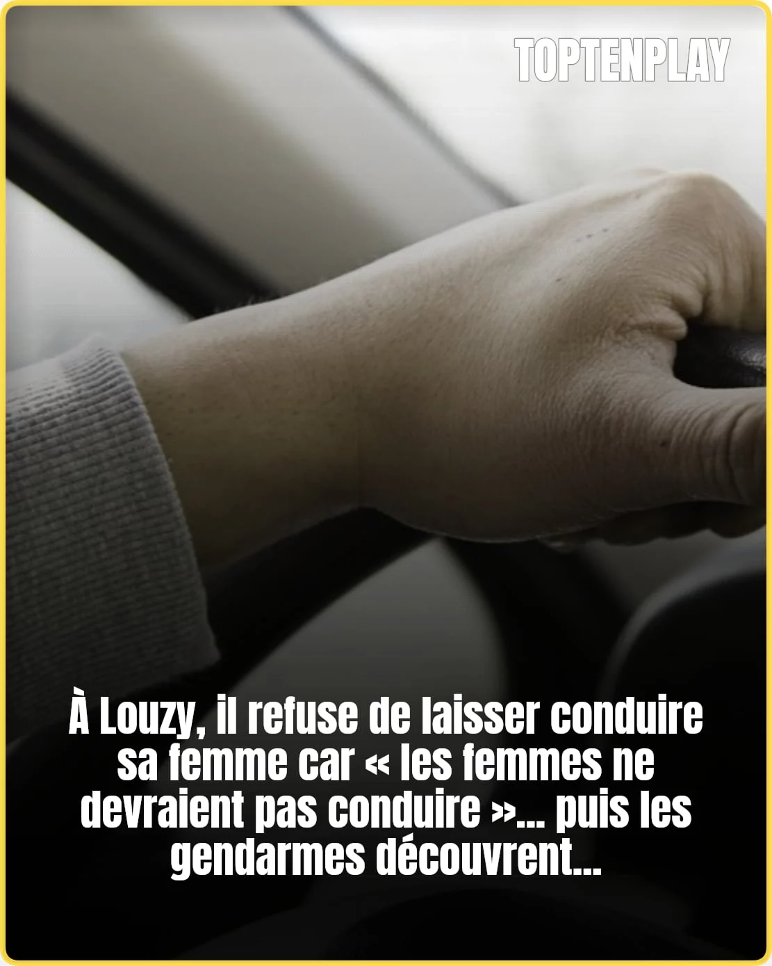 Alcoolisé, il refuse le volant à sa femme et perd son permis