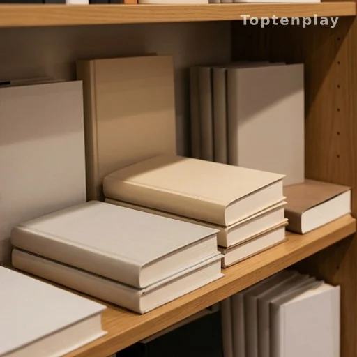 Romans empilés dans une librairie, illustration d'une carrière littéraire