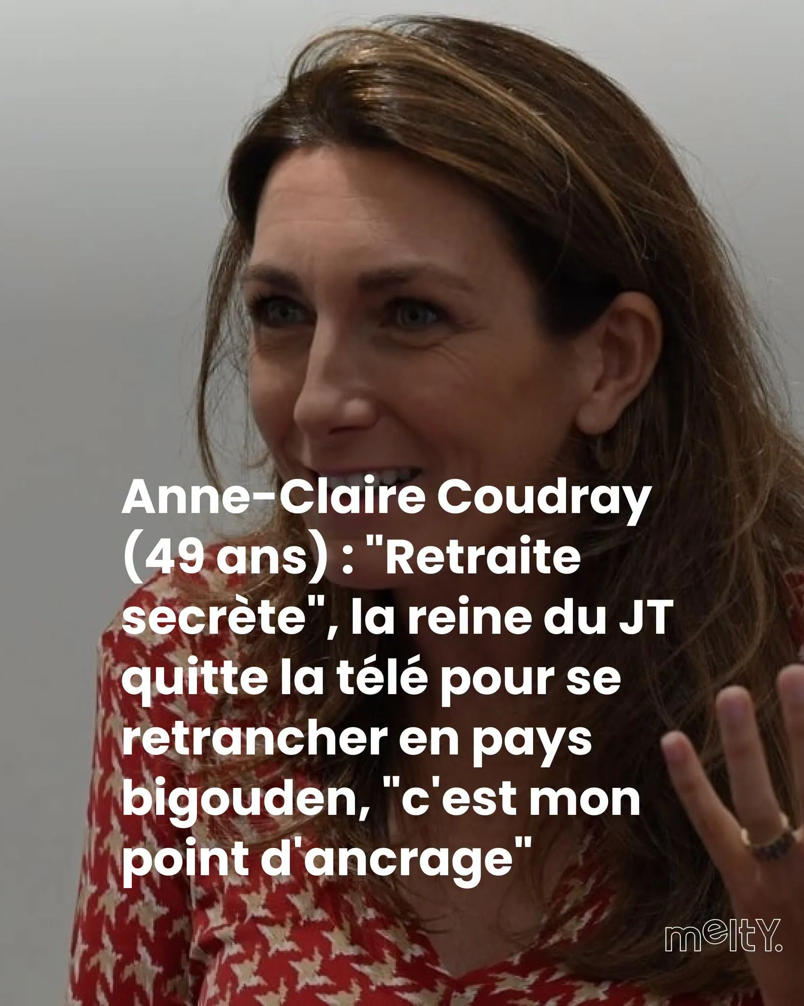 Anne-Claire Coudray se ressource à Locmariaquer : «le seul endroit où je peux vraiment débrancher»