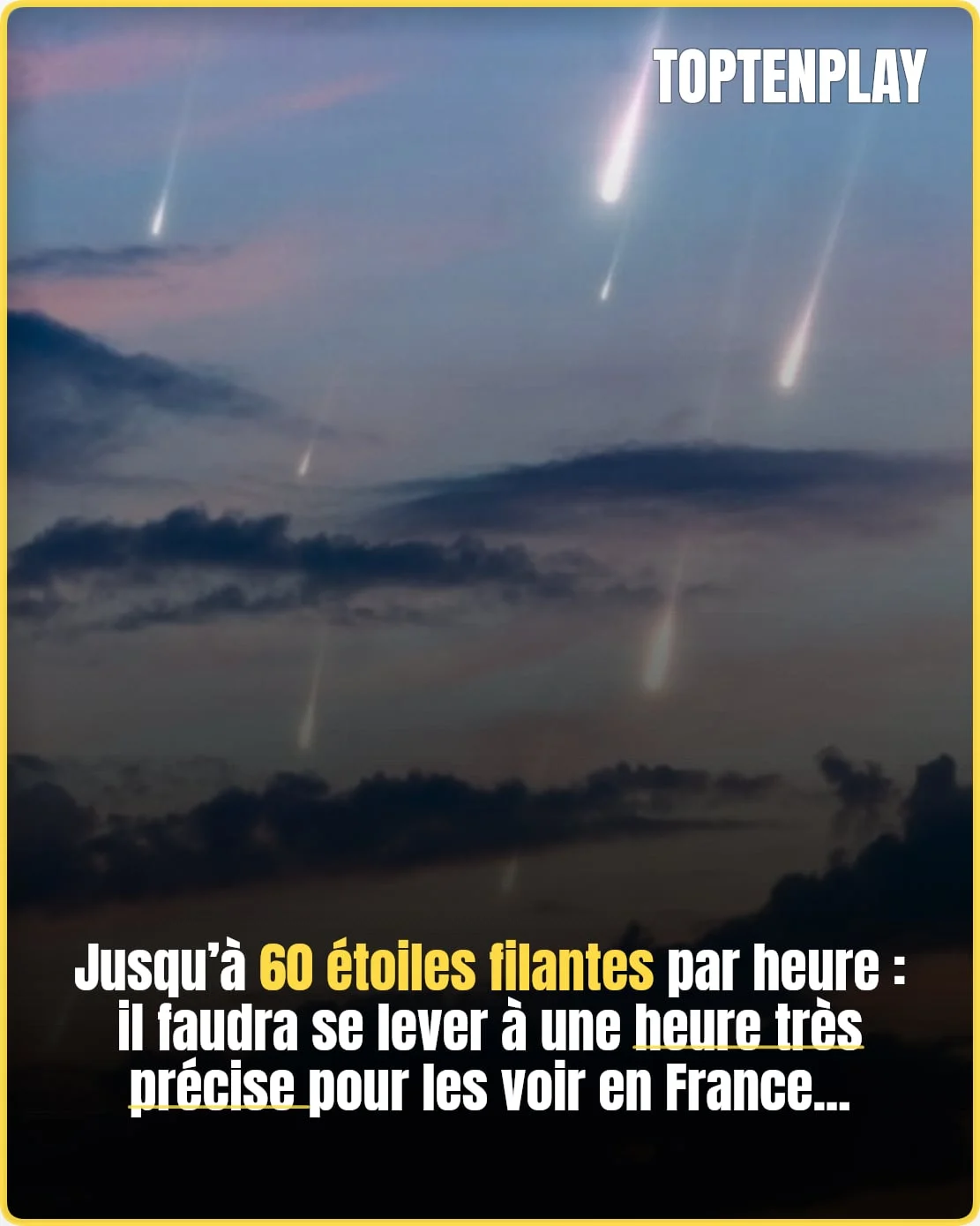 Ariétides : comment voir la pluie d’étoiles filantes du 10 juin