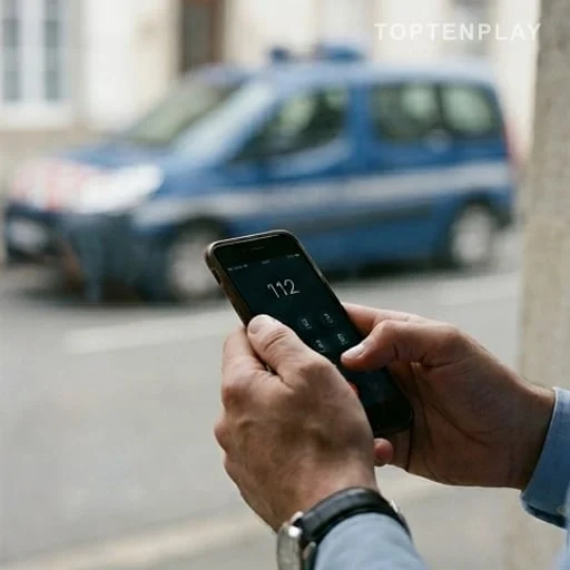 Téléphone utilisé pour contacter la gendarmerie