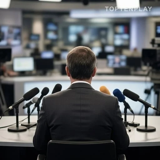 Plateau d’interview politique sur la justice