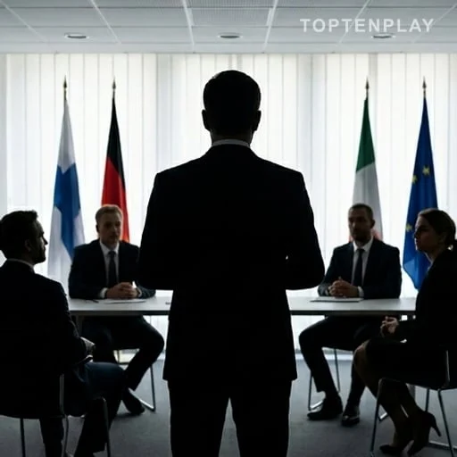 Réunion politique anonyme autour d’une stratégie européenne