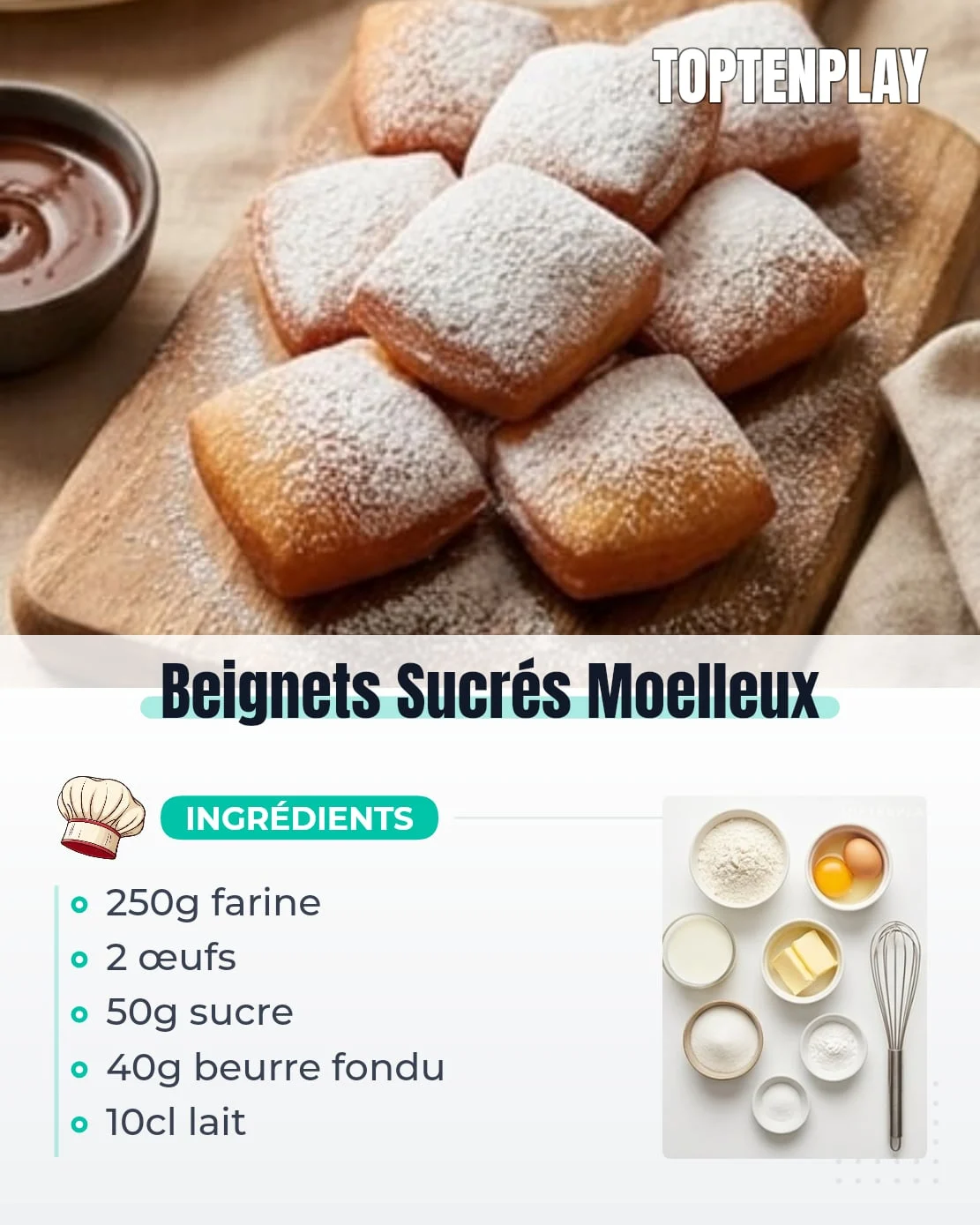 Beignets Sucrés Moelleux