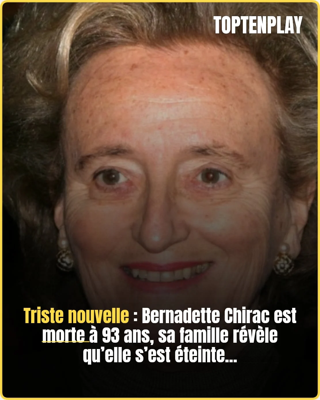 Bernadette Chirac, la fin d’une figure de la Ve République