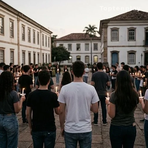 Veillée d'étudiants en deuil sur un campus brésilien après l'accident