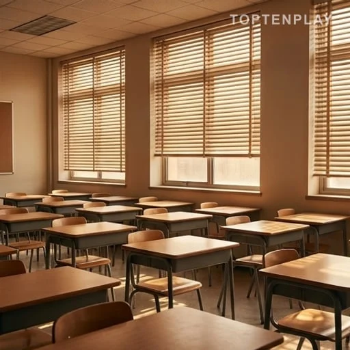 Salle de classe surchauffée pendant la canicule