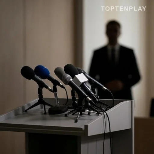 Pupitre officiel lors d’une alerte sécurité