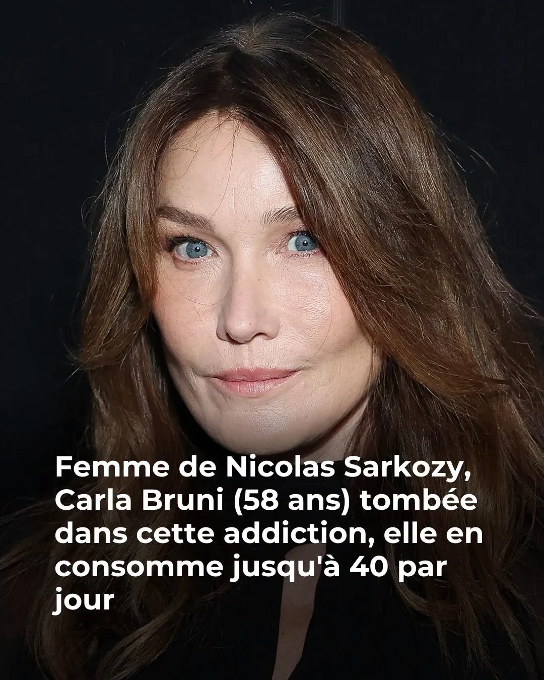 Carla Bruni arrête l&rsquo;alcool un an sur demande de sa fille de 14 ans