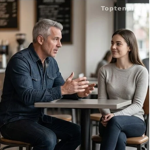 Conversation déséquilibrée entre deux personnes, l'une monopolisant la parole