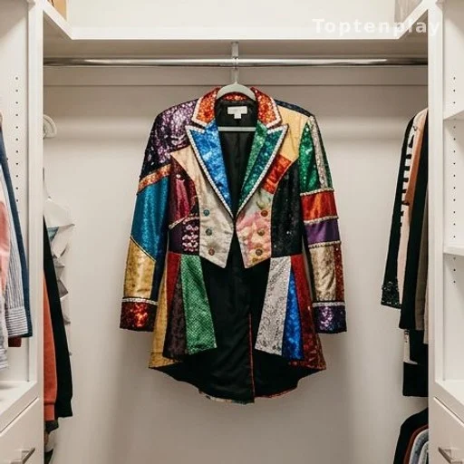 Veste de scène de Cher dans une garde-robe lors d'une rencontre familiale