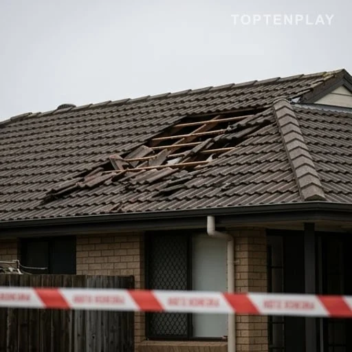 Toiture endommagée après orage et assurance habitation