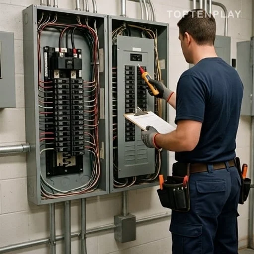 Contrôle de sécurité électrique dans un hôpital