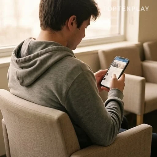 Réactions en ligne dans un espace hospitalier