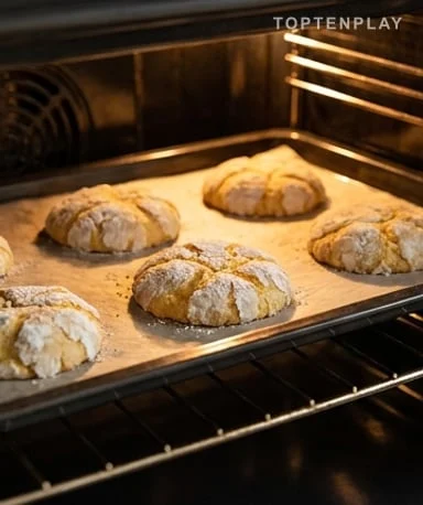 In the oven, without checking every two minutes