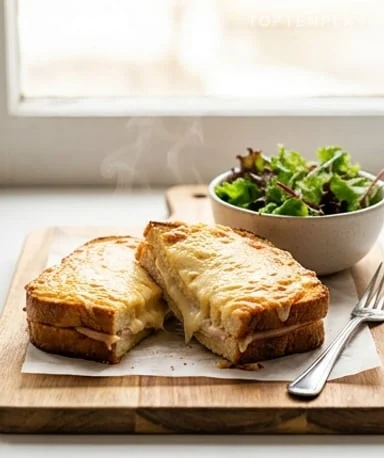 Ultra Melty Gratinated Croque-Monsieur