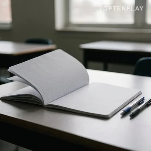 Carnet scolaire fermé évoquant le signalement à l’école