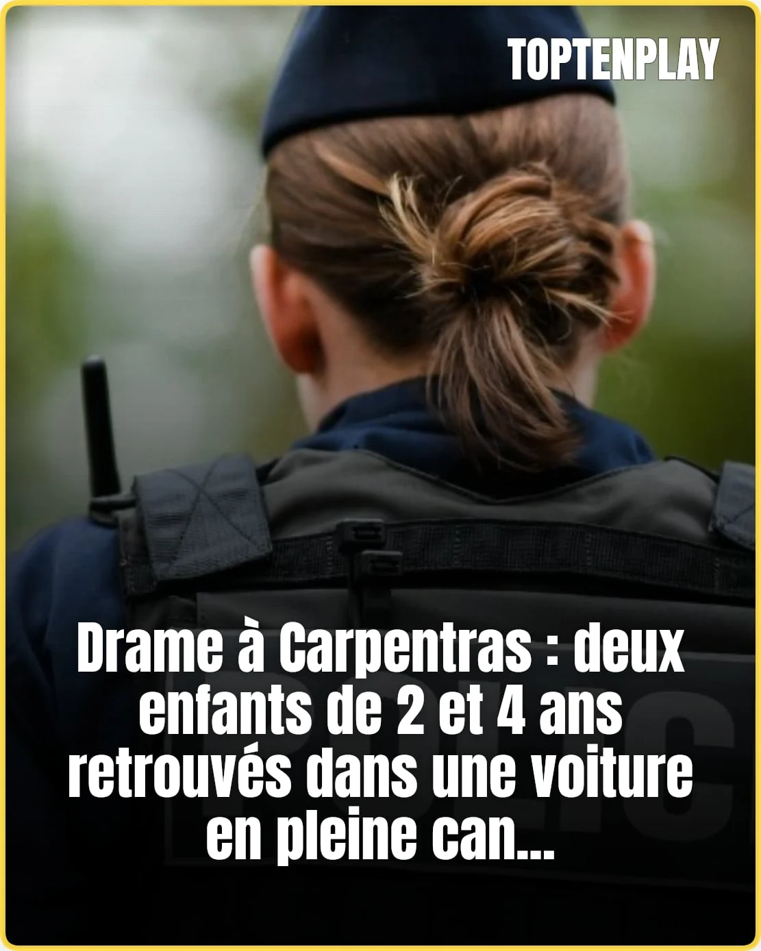 Deux enfants morts à Carpentras : la canicule en cause ?