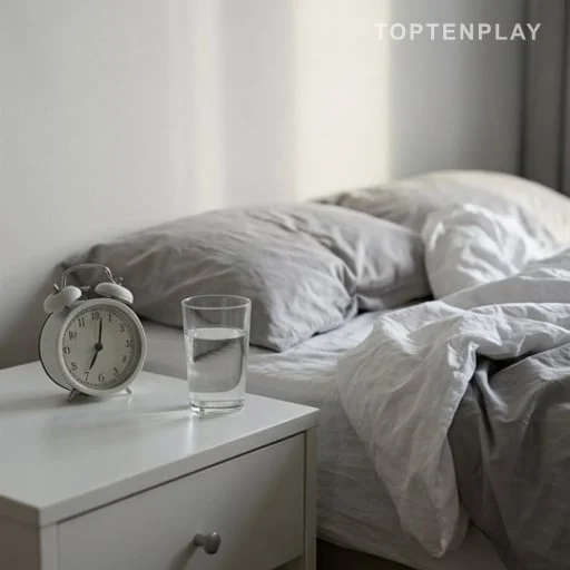 Réveil et lit défait, troubles du sommeil