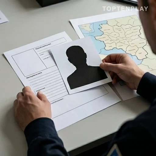 Fiche de disparition avec signalement physique anonyme