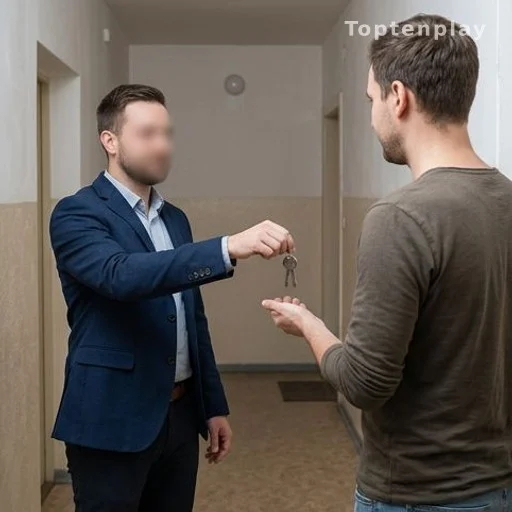 Remise de clés lors d'un achat immobilier dans un appartement ancien