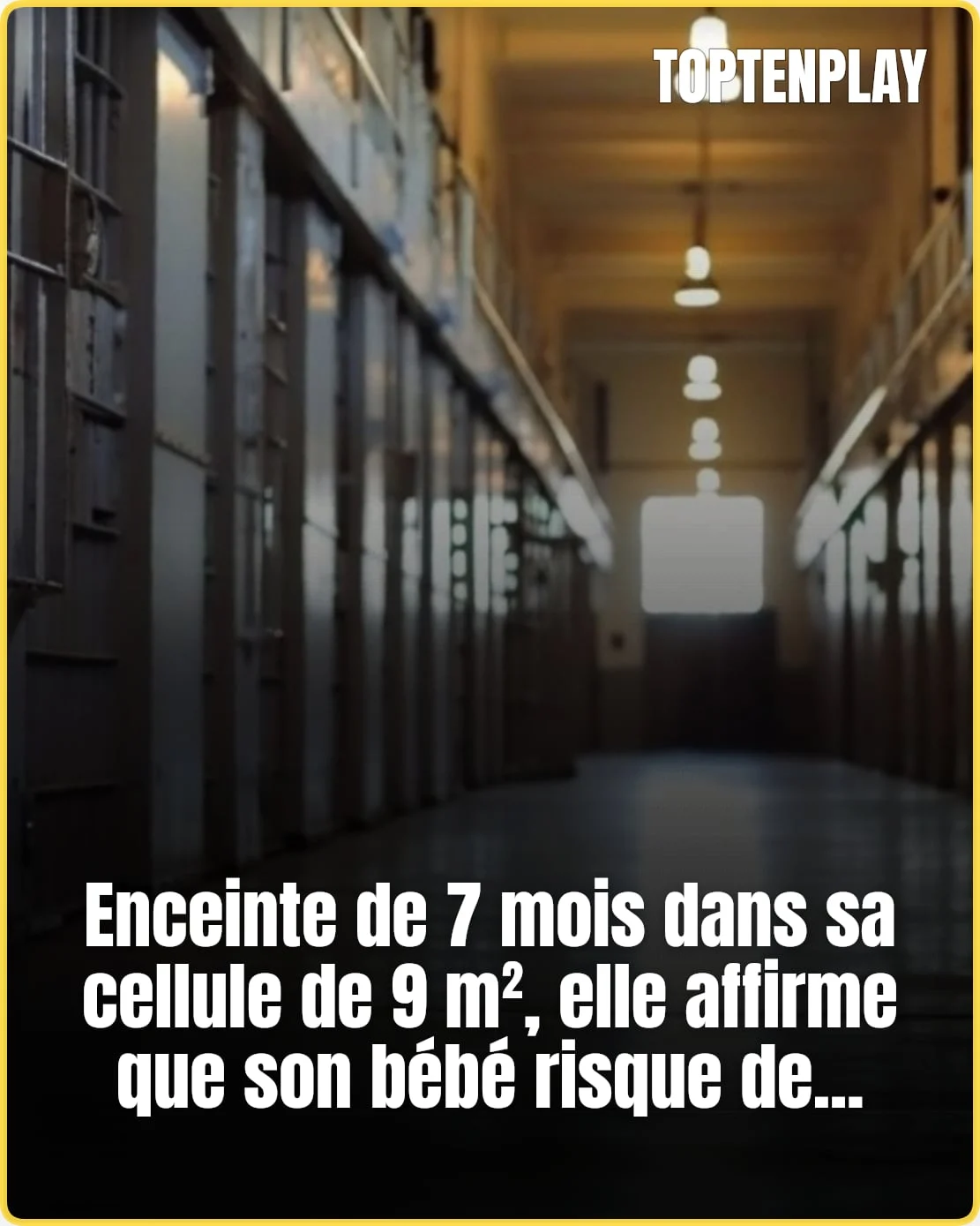 Enceinte en prison, elle dénonce une cellule à 9 m²