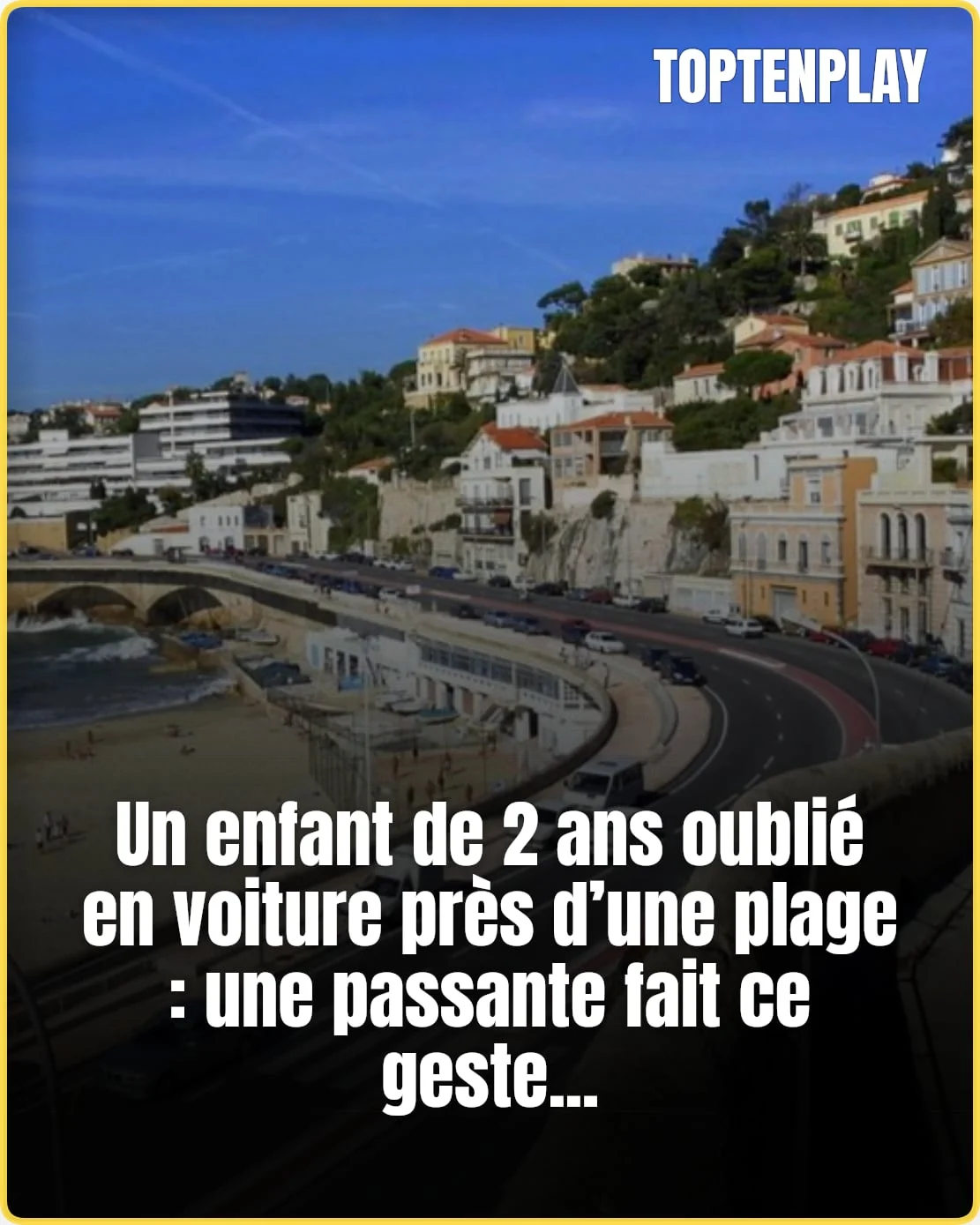 Enfant oublié en voiture à Marseille : la vitre brisée