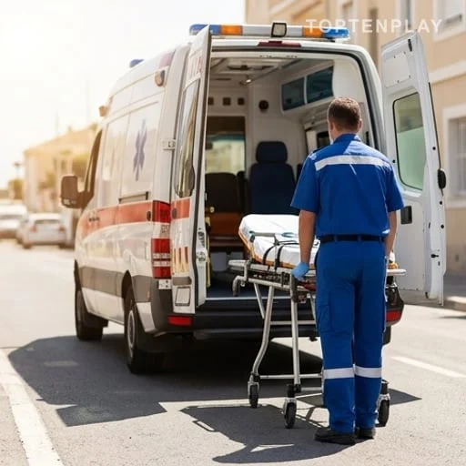 Contrôle de santé après enfant en voiture
