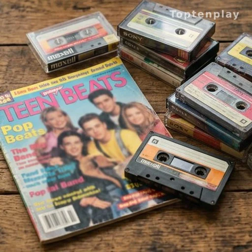 Cassettes musicales et magazine jeunesse années 1990, contexte rencontre Flavie Flament