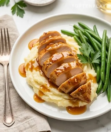 Filet de Poulet Mijoté au Miel et à l'Ail