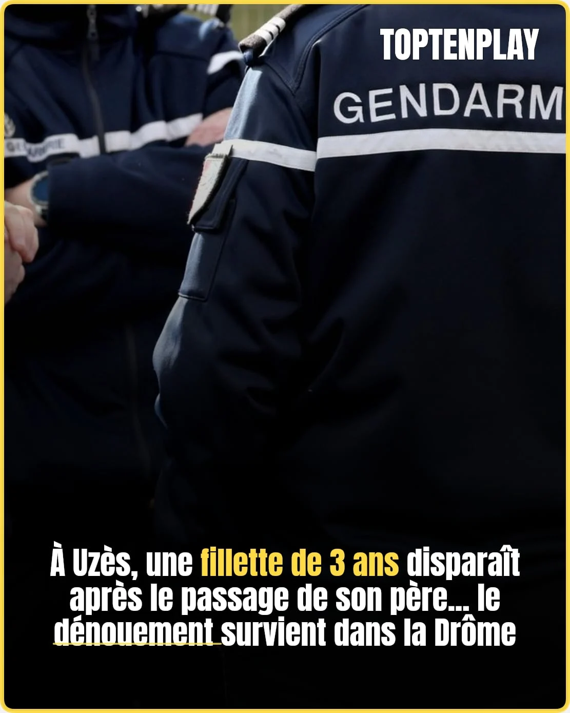 Fillette retrouvée dans la Drôme : le père recherché