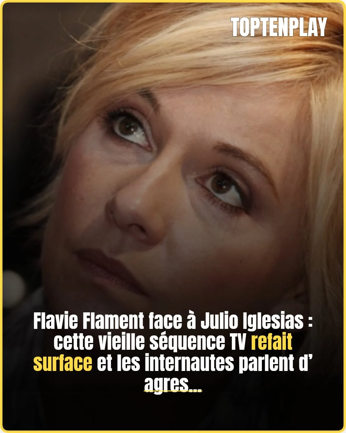 Flavie Flament : une vidéo avec Julio Iglesias choque