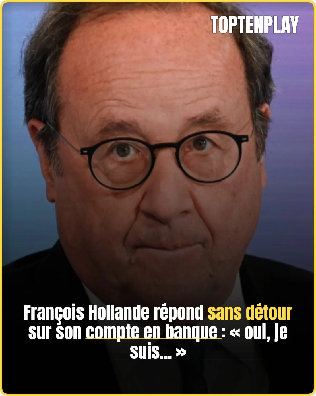 François Hollande assume sa richesse et défend son salaire