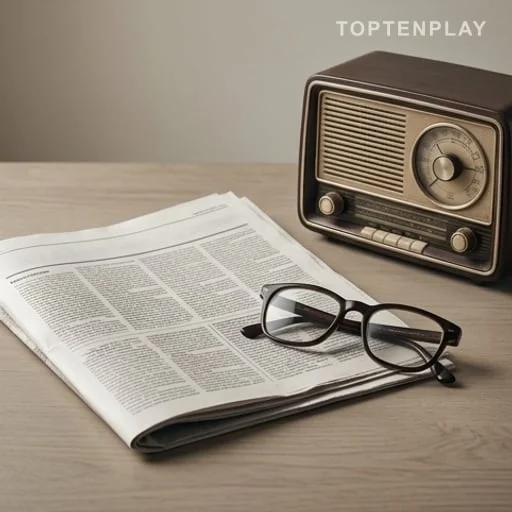 Journal et radio évoquant une réponse médiatique